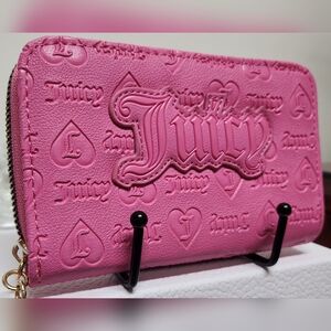 JUICY COUTURE Juicy Pink Upgrade U Multicompartment Bifold NWT